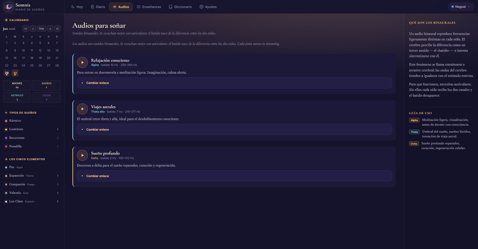 Somnis escritorio — pantalla 3